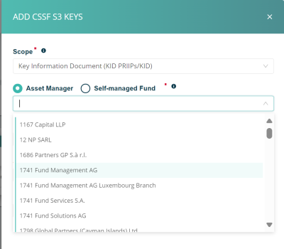 Asset Manager or Self-Manged fund